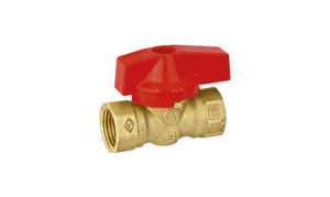 ONE PIECE - CW617N Brass ball valve standard port - NPT thread (ASME B 1.20.1)