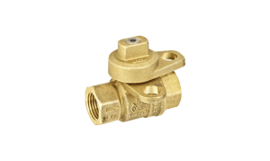 TWO PIECE - CW617N Brass ball valve - NPT thread (ASME B 1.20.1)